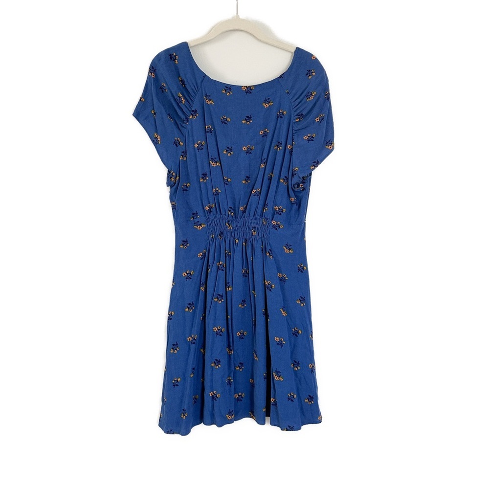 Free People Everyone's Favorite Mini Dress Blue Size Small NWT - Picture 7 of 7